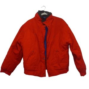 Vintage be in the current seen red ski jacket